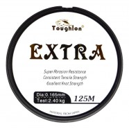 Волосінь на вудлище, Toughlon Extra, 125м, перетин 0.165мм